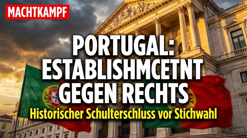 Portugals Establishment verbündet sich gegen rechten Präsidentschaftskandidaten