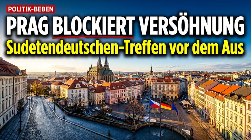 Prag gegen Pfingsttreffen: Tschechische Regierung will Sudetendeutschen Tag in Brünn verhindern