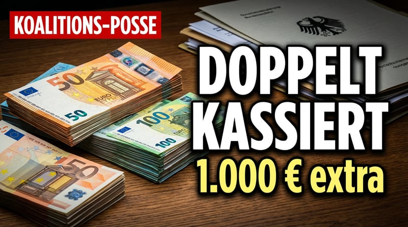 Prämien-Posse der Großen Koalition: Bürgergeld-Empfänger kassieren doppelt