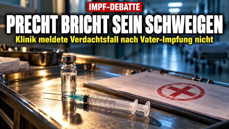 Precht bricht sein Schweigen: Der Impf-Zusammenbruch seines Vaters