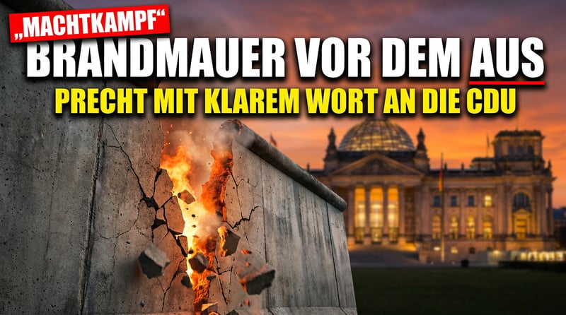 Prechts prophetischer Paukenschlag: „Es ist nur eine Frage der Zeit, bis die Brandmauer fällt“