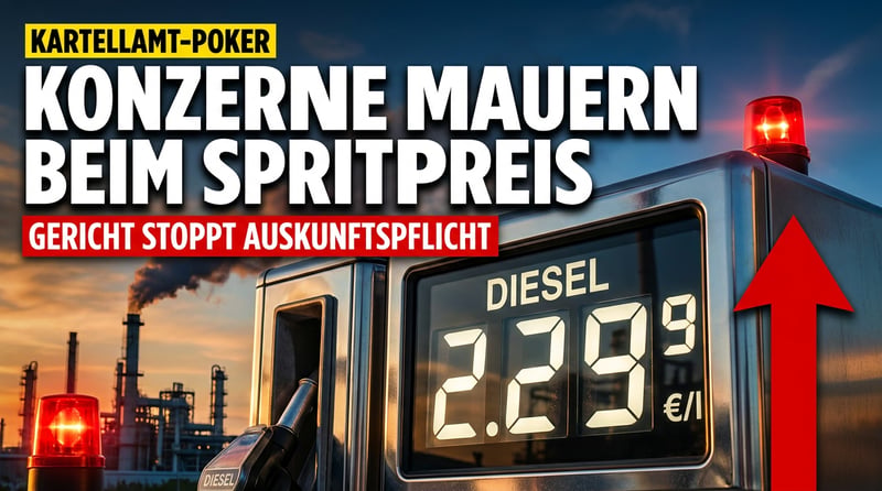 Preis-Poker an der Zapfsäule: Zwei Ölkonzerne lassen das Kartellamt auflaufen