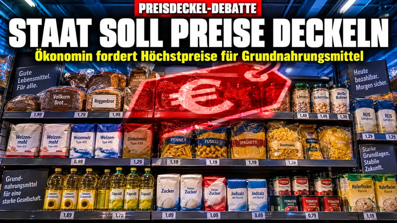 Preisdeckel im Supermarkt: Marschiert Deutschland in die Staatswirtschaft?