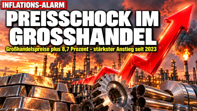 Preisschock im Großhandel: Rollt die nächste Inflationswelle an?