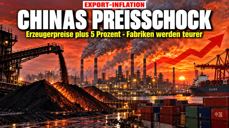Preisschock in Chinas Fabriken: Exportiert Peking jetzt Inflation?