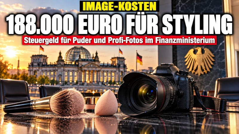Puder, Pinsel, Profi-Fotos: 188.000 Euro für Klingbeils Image!