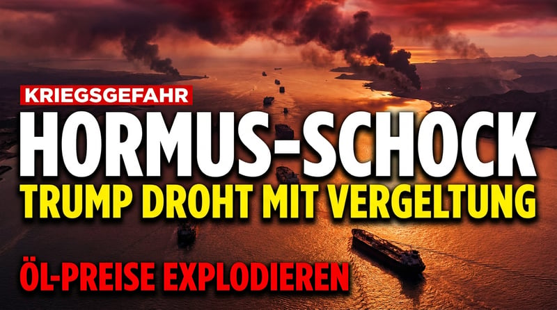 Pulverfass Hormus: Trump droht Teheran mit Vergeltung – und die Welt zittert um ihre Ölversorgung