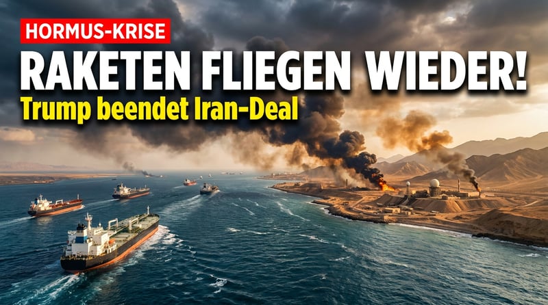 Pulverfass Hormus: Trump zerschlägt Iran-Deal, Raketen fliegen wieder