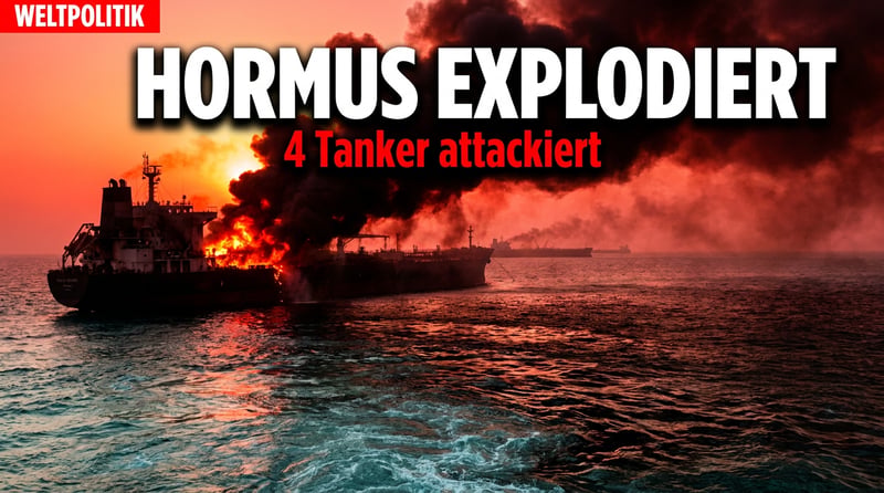 Pulverfass Hormus: US-Streitkräfte attackieren vier iranische Tanker – Weltwirtschaft am Abgrund