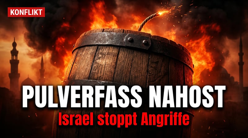 Pulverfass Naher Osten: Israel stoppt Angriffe auf den Iran – „vorerst“