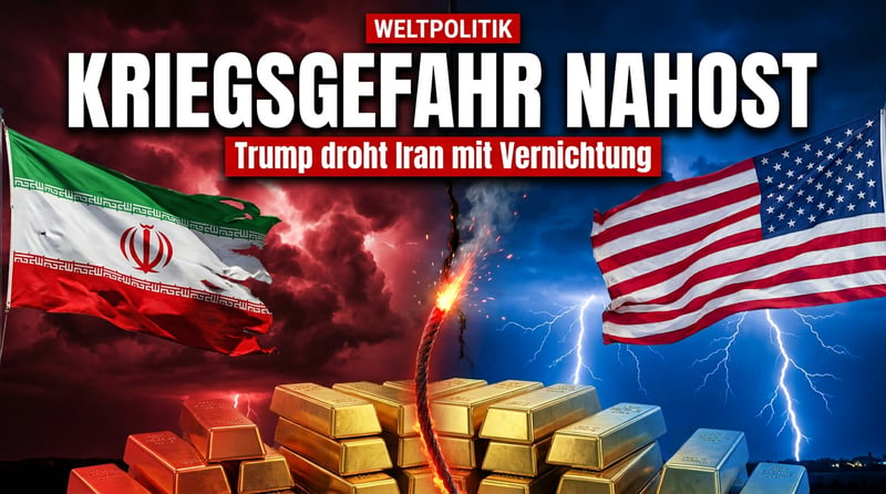 Pulverfass Naher Osten: Teheran zeigt die Zähne – Trump droht mit Vernichtung