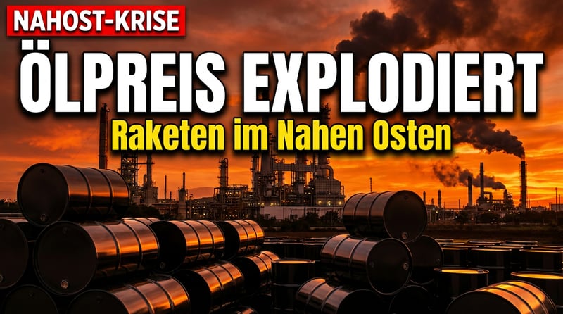 Pulverfass Naher Osten: Wenn Raketen fliegen, kennt der Ă–lpreis nur eine Richtung