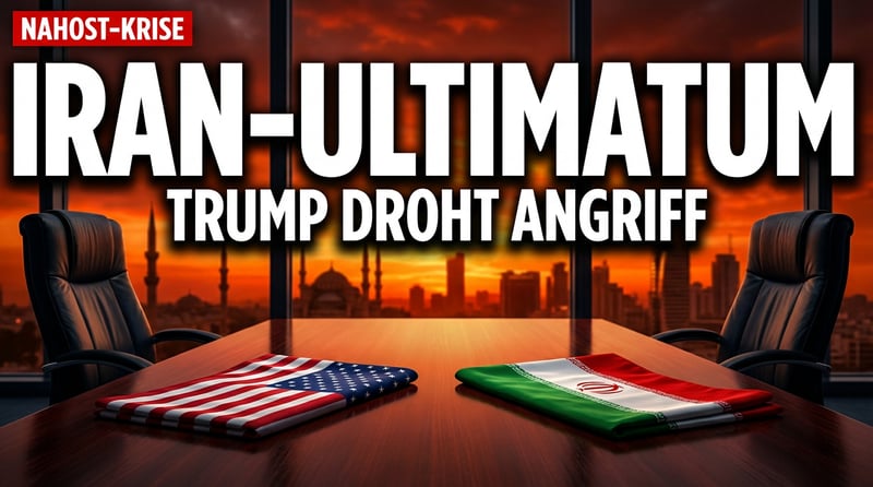 Pulverfass Nahost: Iran stellt Ultimatum – Trump droht mit Großangriff, während Pakistan-Gipfel auf Messers Schneide steht