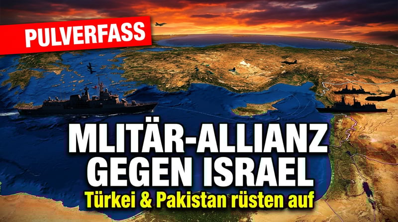 Pulverfass östliches Mittelmeer: Türkei und Pakistan formieren sich gegen Israel