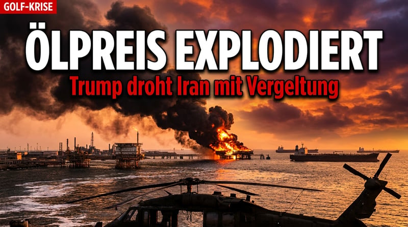 Pulverfass Persischer Golf: Trump droht Iran mit Vergeltung – Ölpreis explodiert