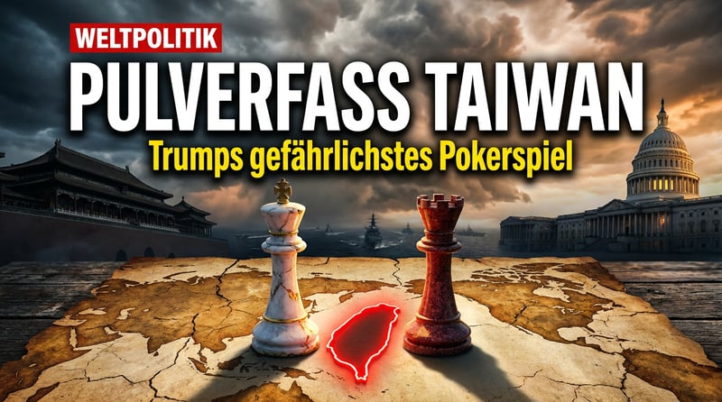 Pulverfass Taiwan: Warum Trumps Peking-Reise zum gefährlichsten Pokerspiel des Jahrhunderts wird