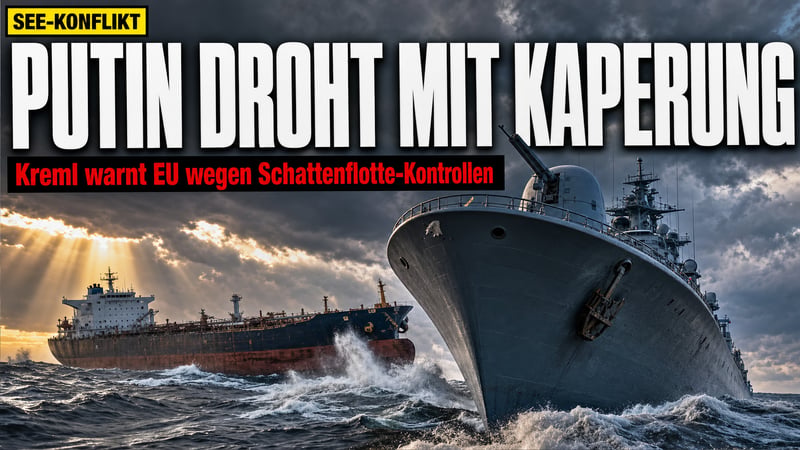 Putin droht Europa: «Piraterie» auf See – kapert Moskau bald zurück?