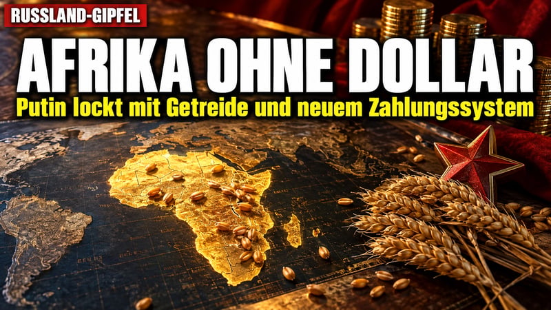 Putins Afrika-Offensive: Kreml lockt mit Getreide – und ohne Dollar!