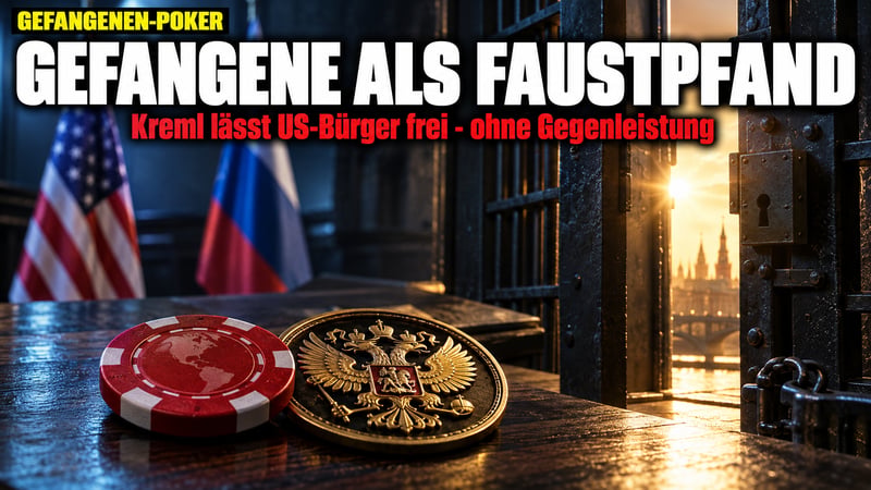 Putins Gefangenen-Poker: Warum der Kreml plötzlich Amerikaner verschenkt
