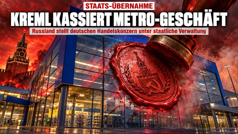 Putins Griff nach Metro: Kreml übernimmt deutsches Russland-Geschäft!