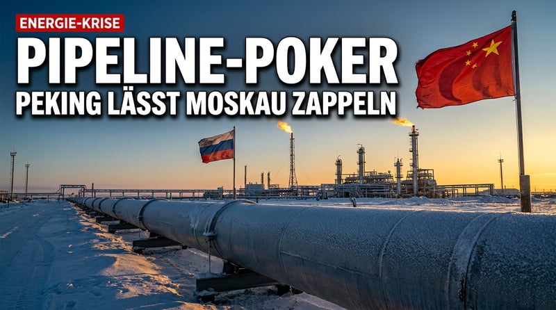 Putins Pipeline-Poker: Warum Peking Moskau am ausgestreckten Arm verhungern lässt