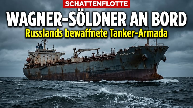 Putins Schattenflotte rüstet auf: Bewaffnete Wagner-Söldner an Bord der Sanktions-Tanker