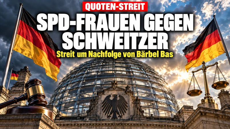 Quoten-Streit statt Reformen: SPD-Frauen wollen Schweitzer stoppen!
