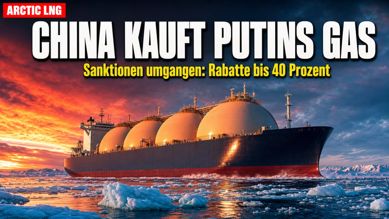 Rabattschlacht im Eismeer: China kauft Putins Sanktions-Gas