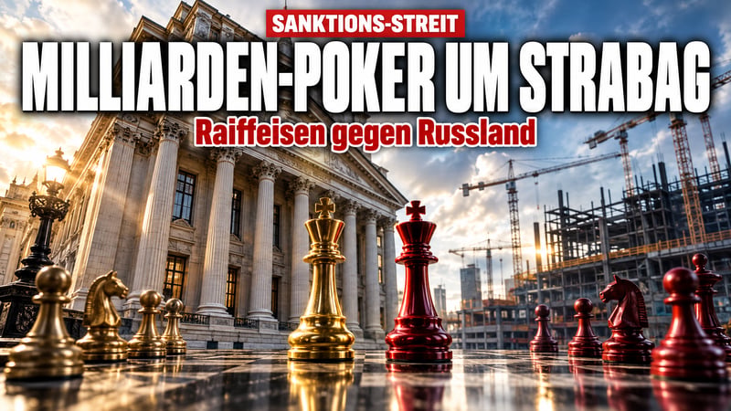 Raiffeisen gegen Russland: Der Milliarden-Poker um die Strabag-Aktien