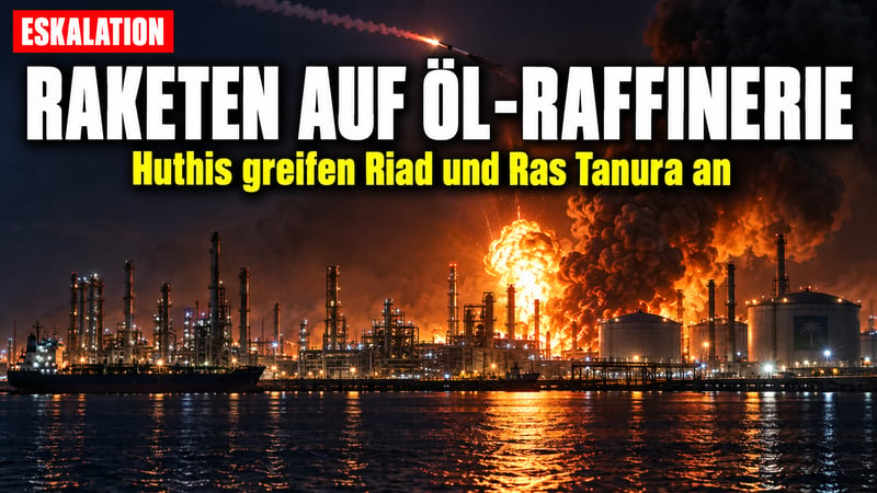 Raketen auf Riad: Huthis zielen auf Saudi-Arabiens Öl-Herzstück!