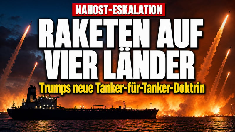 Raketen auf vier Länder: Trumps neue „Tanker-für-Tanker“-Doktrin