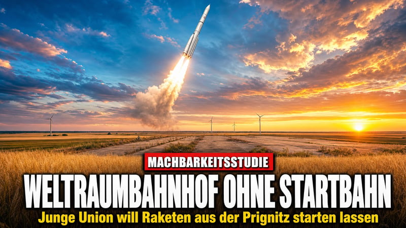 Raketen aus der Prignitz: Ein Weltraumbahnhof ohne Startbahn zur Realität