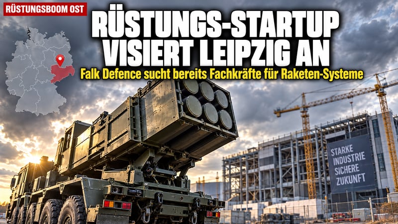 Raketen aus Sachsen? Rüstungs-Startup nimmt Leipzig ins Visier!
