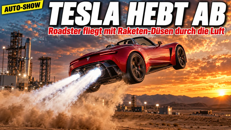 Raketen-Roadster: Musks fliegender Tesla – Revolution oder Zirkus?