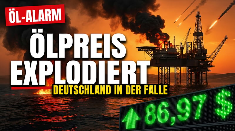 Raketen statt Diplomatie: Ölpreise schießen nach oben – und Deutschland sitzt wieder in der Falle