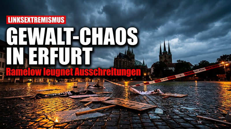 Ramelow und die Kunst der Realitätsverweigerung: Wie ein Linken-Politiker die Gewalt von Erfurt wegredet