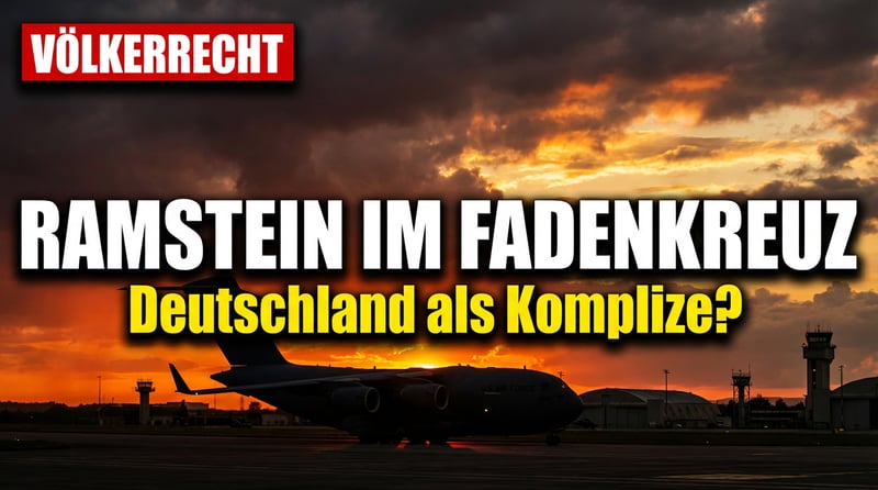 Ramstein im Fadenkreuz: Macht sich Deutschland zum Komplizen eines völkerrechtswidrigen Krieges?