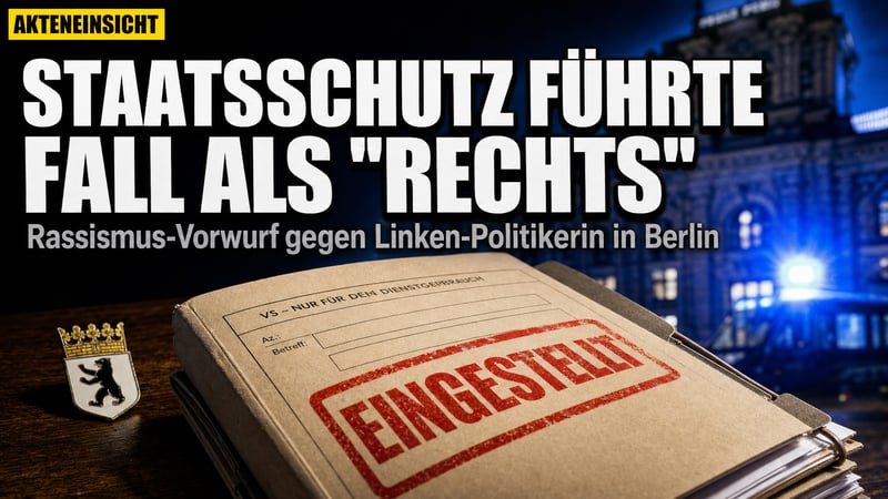 Rassismus-Vorwurf gegen Linken-Politikerin: Staatsschutz fĂĽhrte Fall als "rechts"