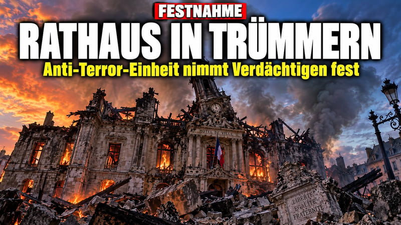 Rathaus von Limoges in Trümmern: Anti-Terror-Einheit nimmt Tatverdächtigen aus linksextremer Szene fest