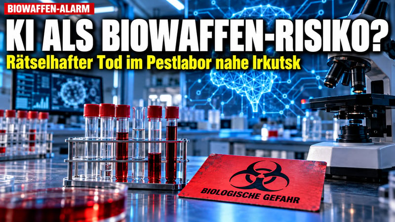 Rätselhafter Tod im Pestlabor: Wird KI zur neuen Biowaffen-Gefahr?