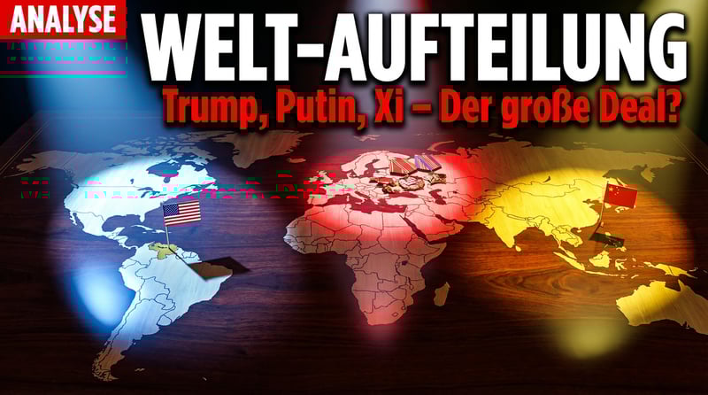 Raubtierpolitik im 21. Jahrhundert: Teilen sich Trump, Putin und Xi die Welt auf?