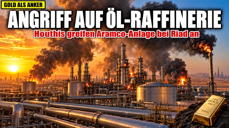 Rauch über Riad: Houthis greifen Saudi-Arabiens Ölherz an!