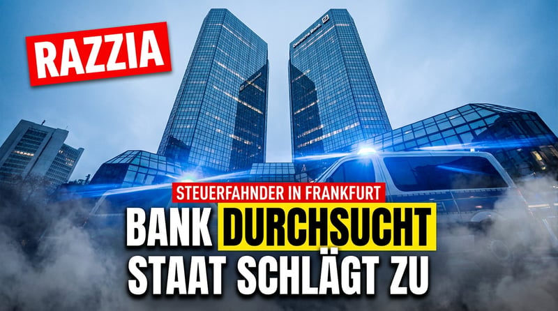 Razzia bei der Deutschen Bank: Wenn der Staat plötzlich beim eigenen Geldhaus klingelt