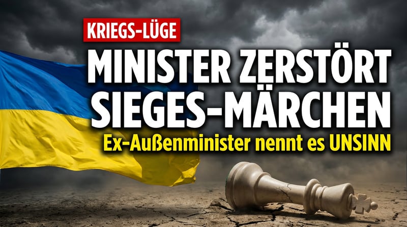 Realitätscheck aus Kiew: Selenskyjs Ex-Außenminister entlarvt die Siegespropaganda als „Unsinn“