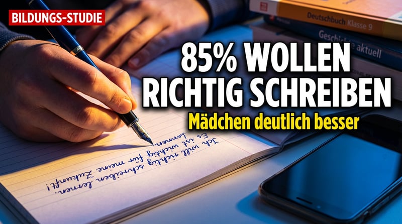 Rechtschreibung noch nicht verloren: Deutsche Jugend trotzt dem Verfall der Sprache