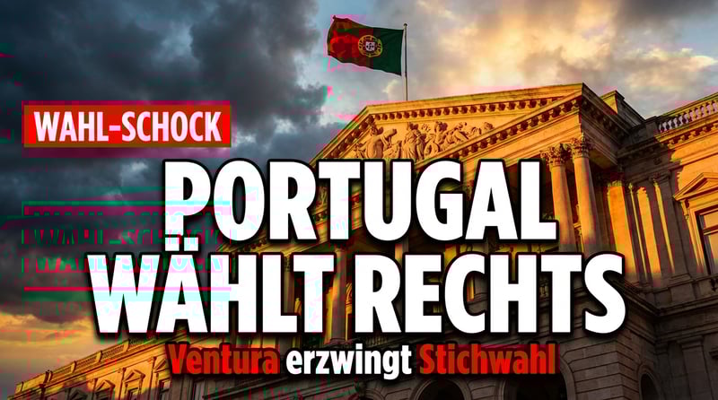 Rechtsruck in Portugal: Chega-Chef Ventura erzwingt Stichwahl um Präsidentenamt