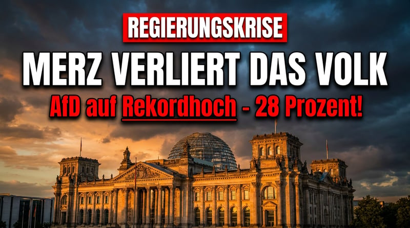 Reform-Schock für Merz: Drei Viertel der Deutschen verweigern die Gefolgschaft – AfD klettert auf Rekordhoch