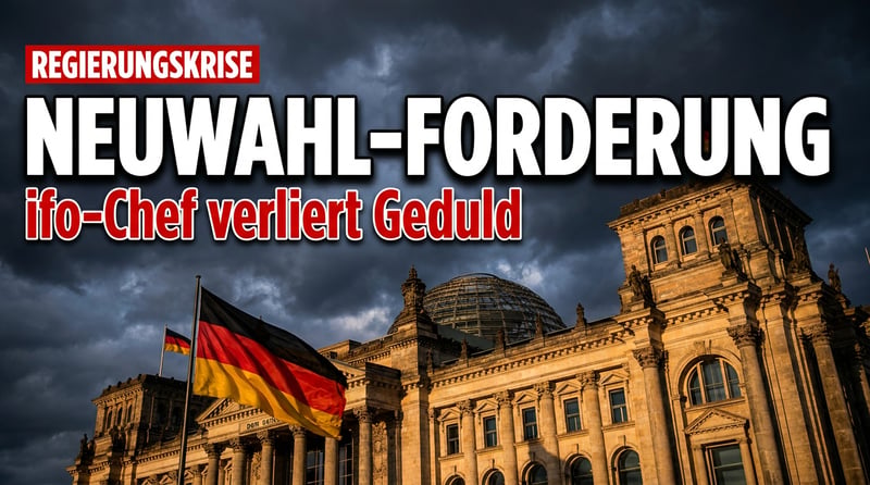 Reformstau in Berlin: Selbst der ifo-Chef ruft nach Neuwahlen