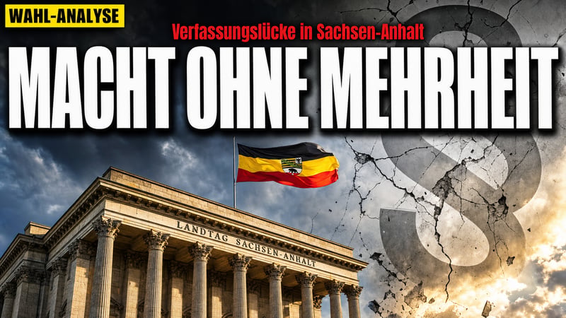 Regieren ohne Mehrheit: Der Verfassungstrick der CDU in Magdeburg