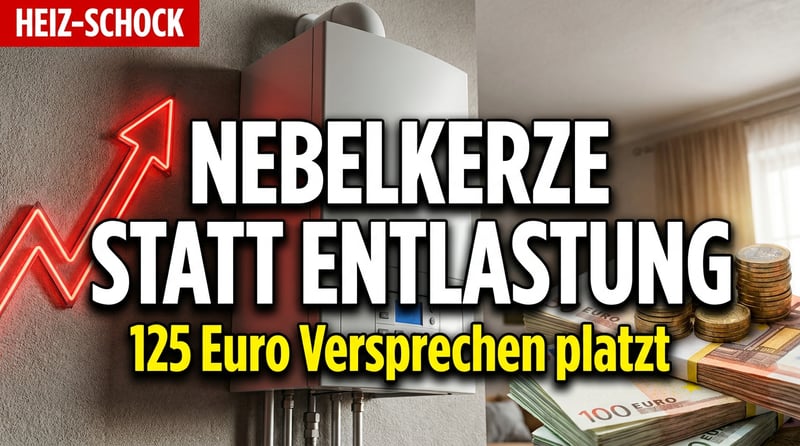 Reiches Heizgesetz: 125-Euro-Versprechen entpuppt sich als Nebelkerze